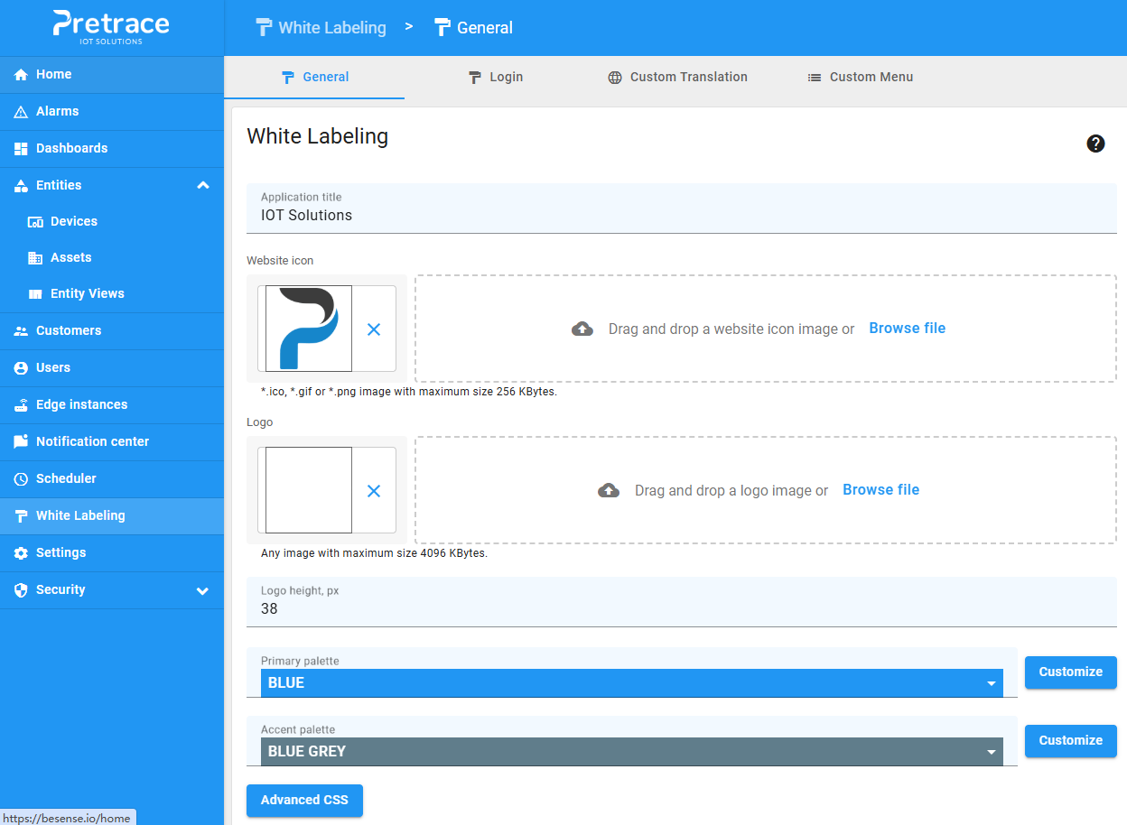 White-labeling platform and app